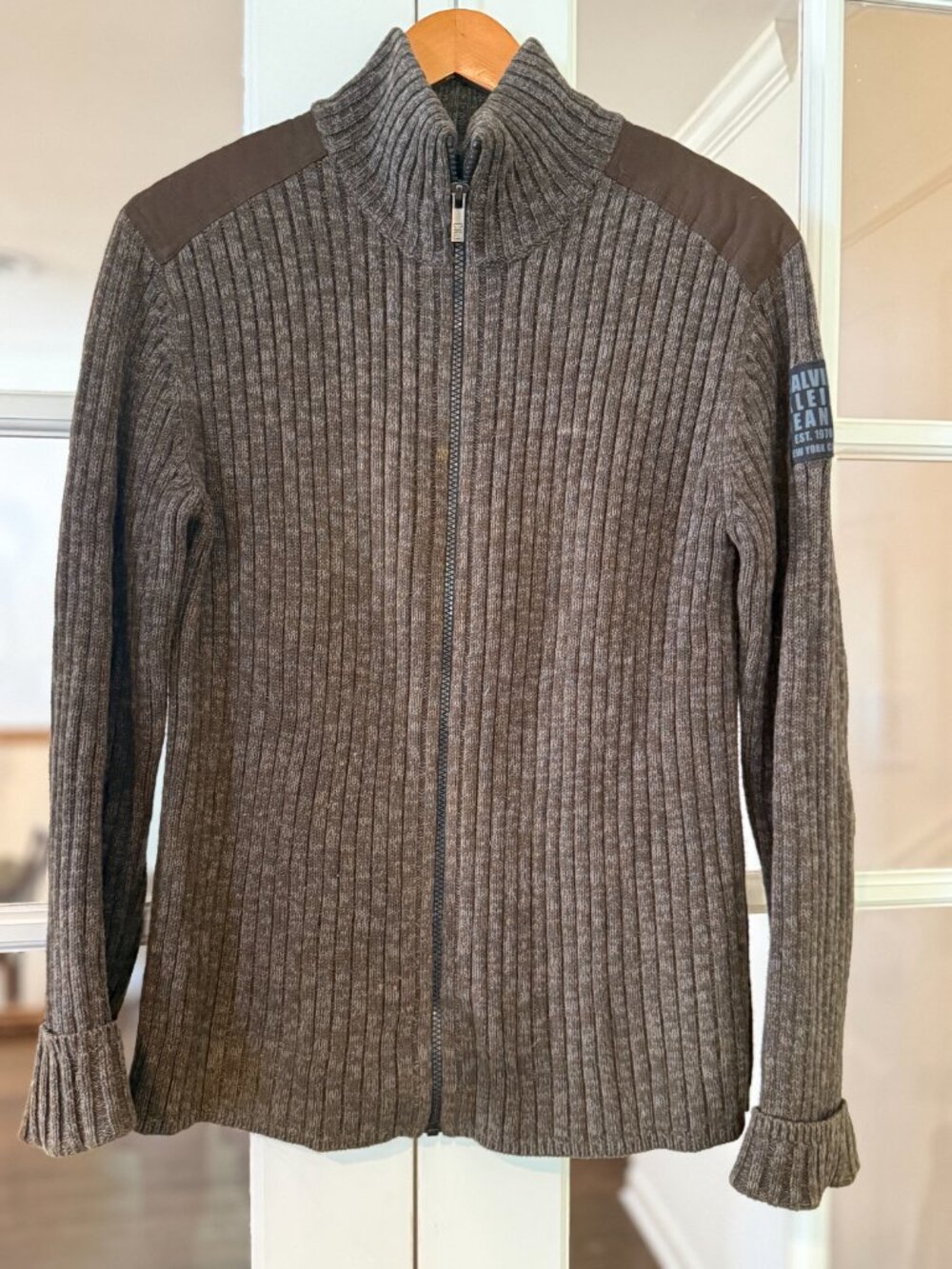Calvin Klein sweater with zipper